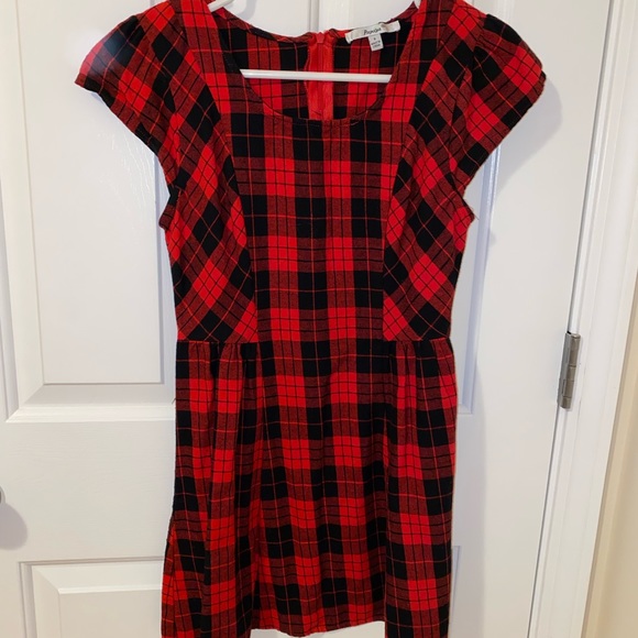 Plaid Minidress - Picture 1 of 3